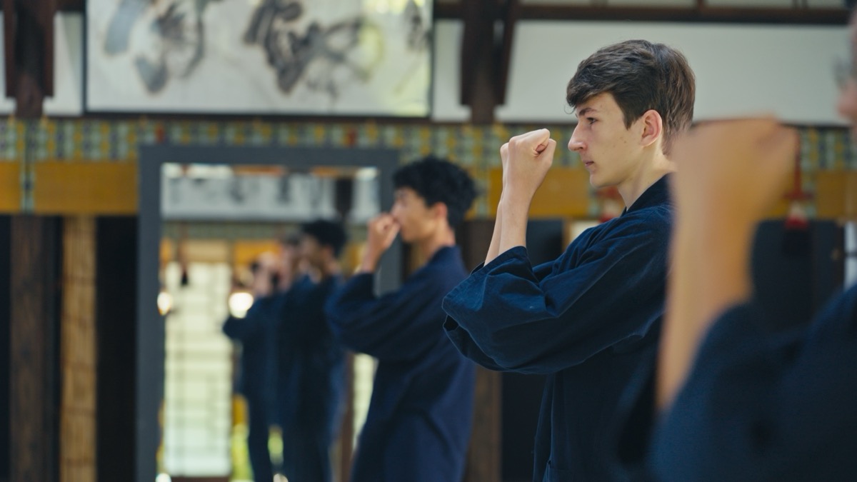Karate stance and forms