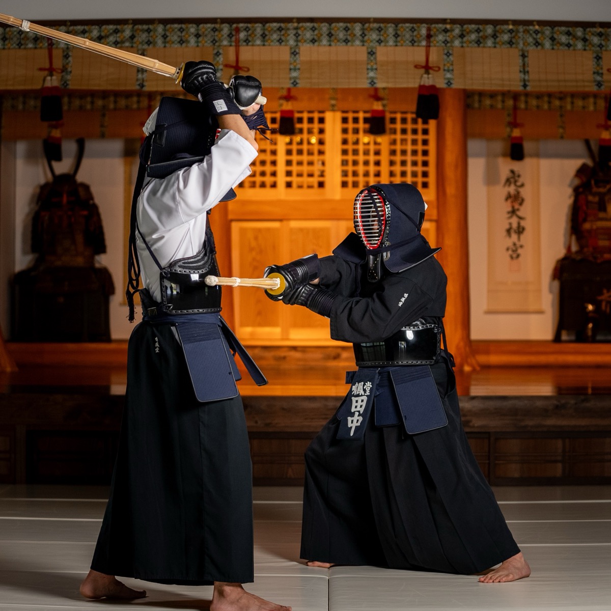 Kendo sword training