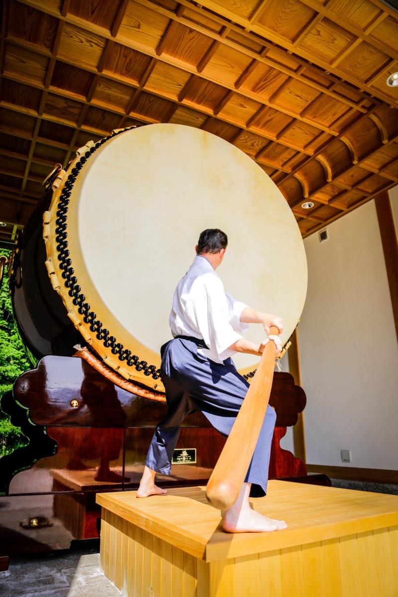 Traditional taiko ensemble